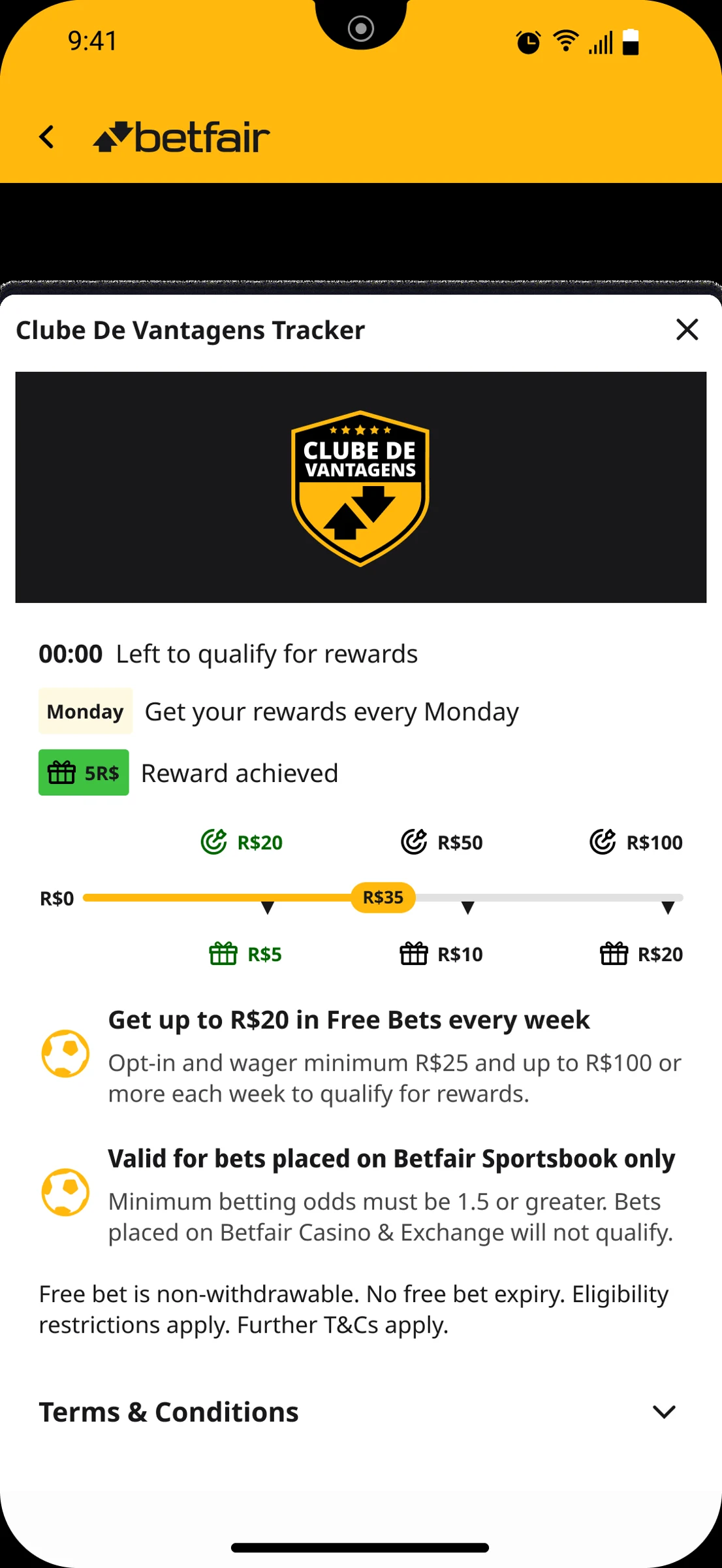 Betfair product work