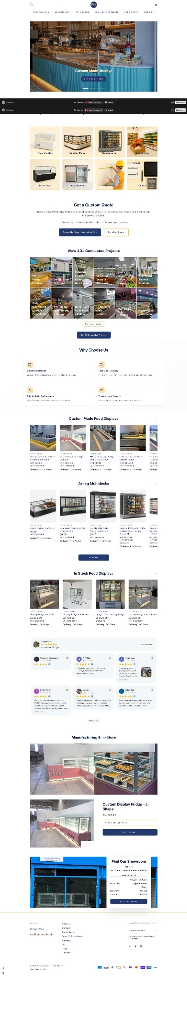 Mobile homepage